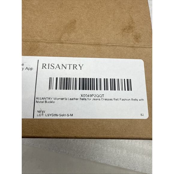 Leather Belt for Women Fashion Belt Casual Women Belts With Rhinestone Buckle... - Picture 11 of 12